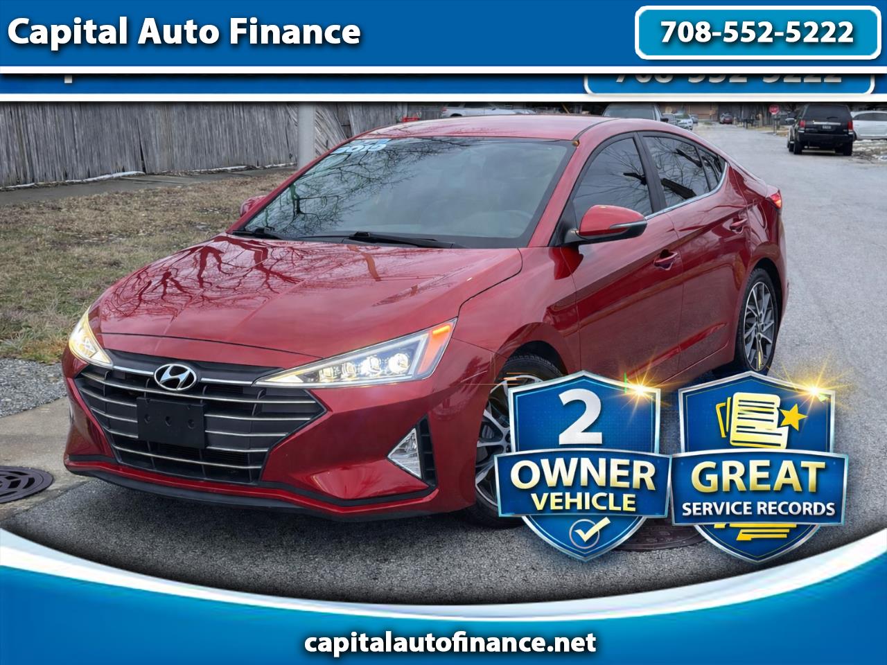 Hyundai Elantra Limited Auto 2019