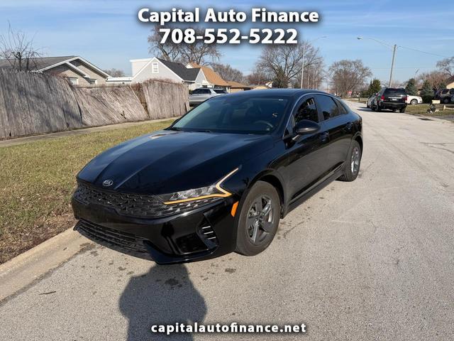 Black 2021 Kia K5 Sedan Front-Wheel Drive