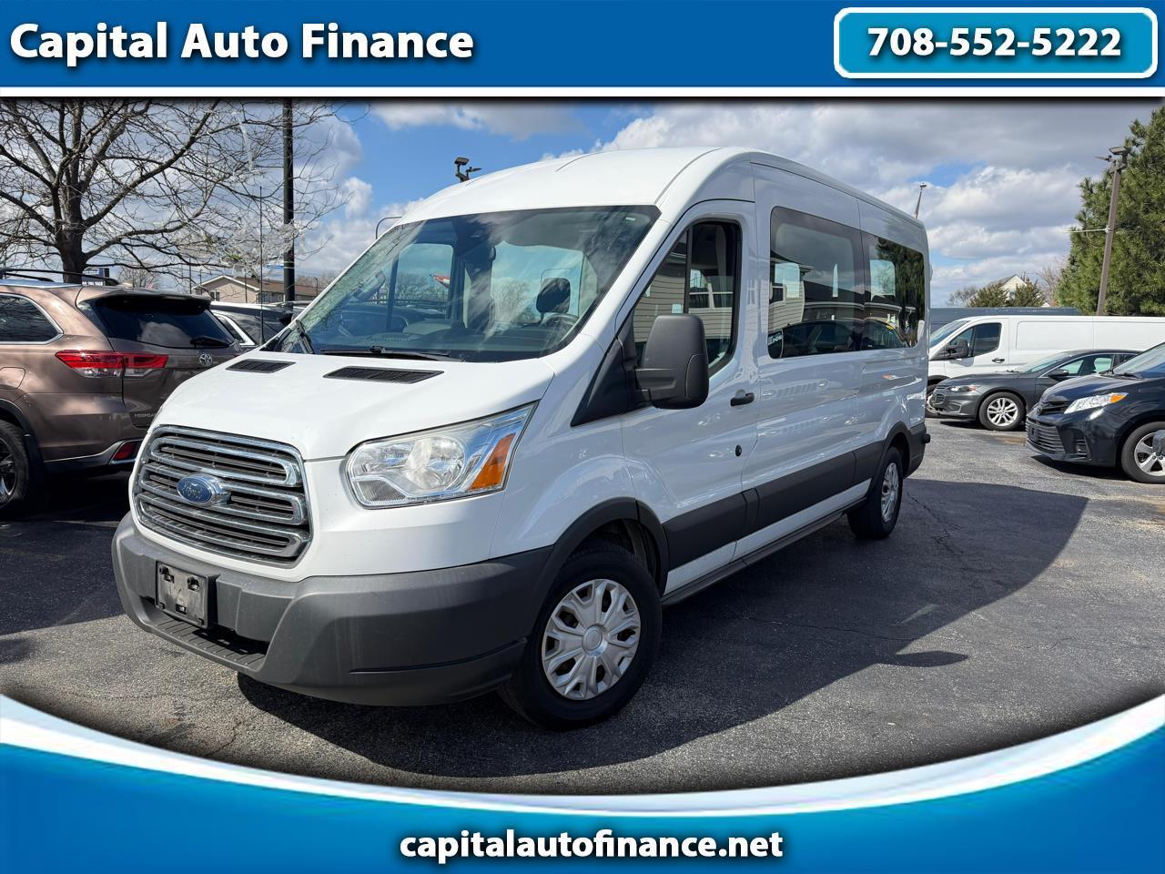 2018 Ford Transit Passenger Wagon T-350 148" Med Roof XLT Sliding RH Dr