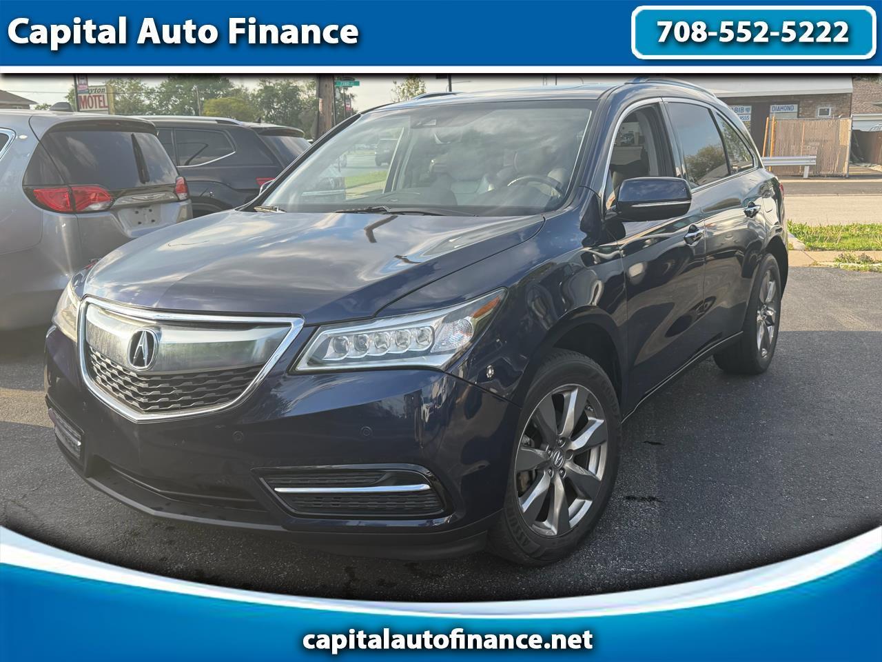 2016 Acura MDX SH-AWD 4dr w/Advance/Entertainment
