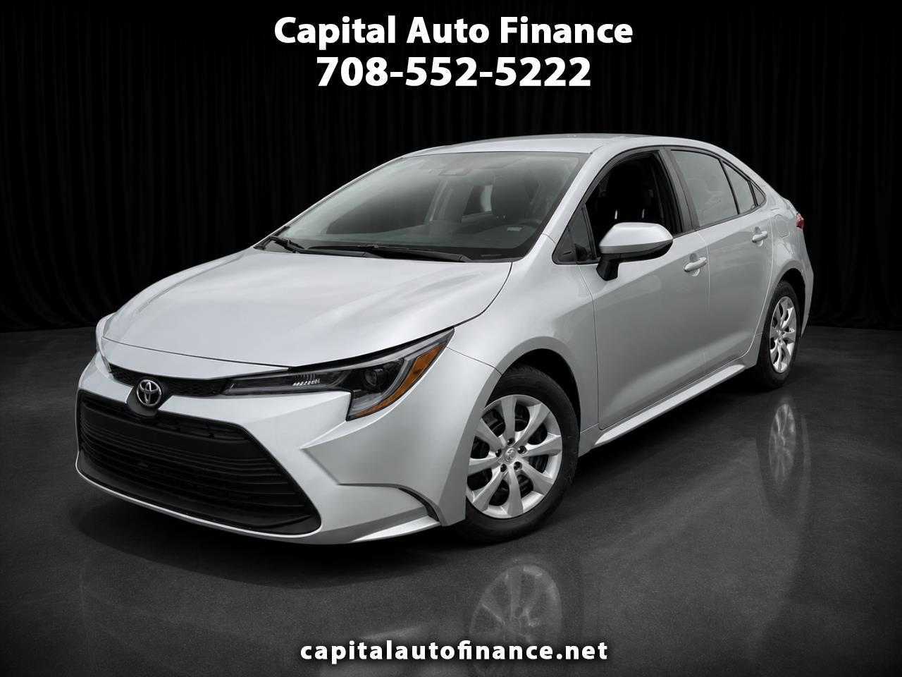 Silver 2024 Toyota Corolla Sedan Front-Wheel Drive 