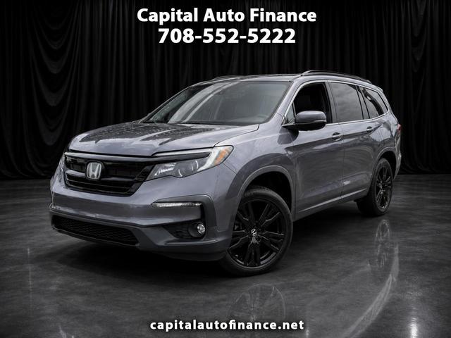 Gray 2021 Honda Pilot SUV / Crossover Front-Wheel Drive