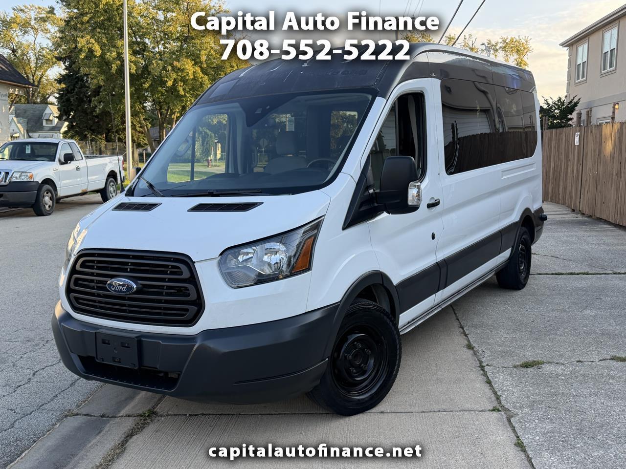 2018 Ford Transit Passenger Wagon T-350 148" Med Roof XLT Sliding RH Dr