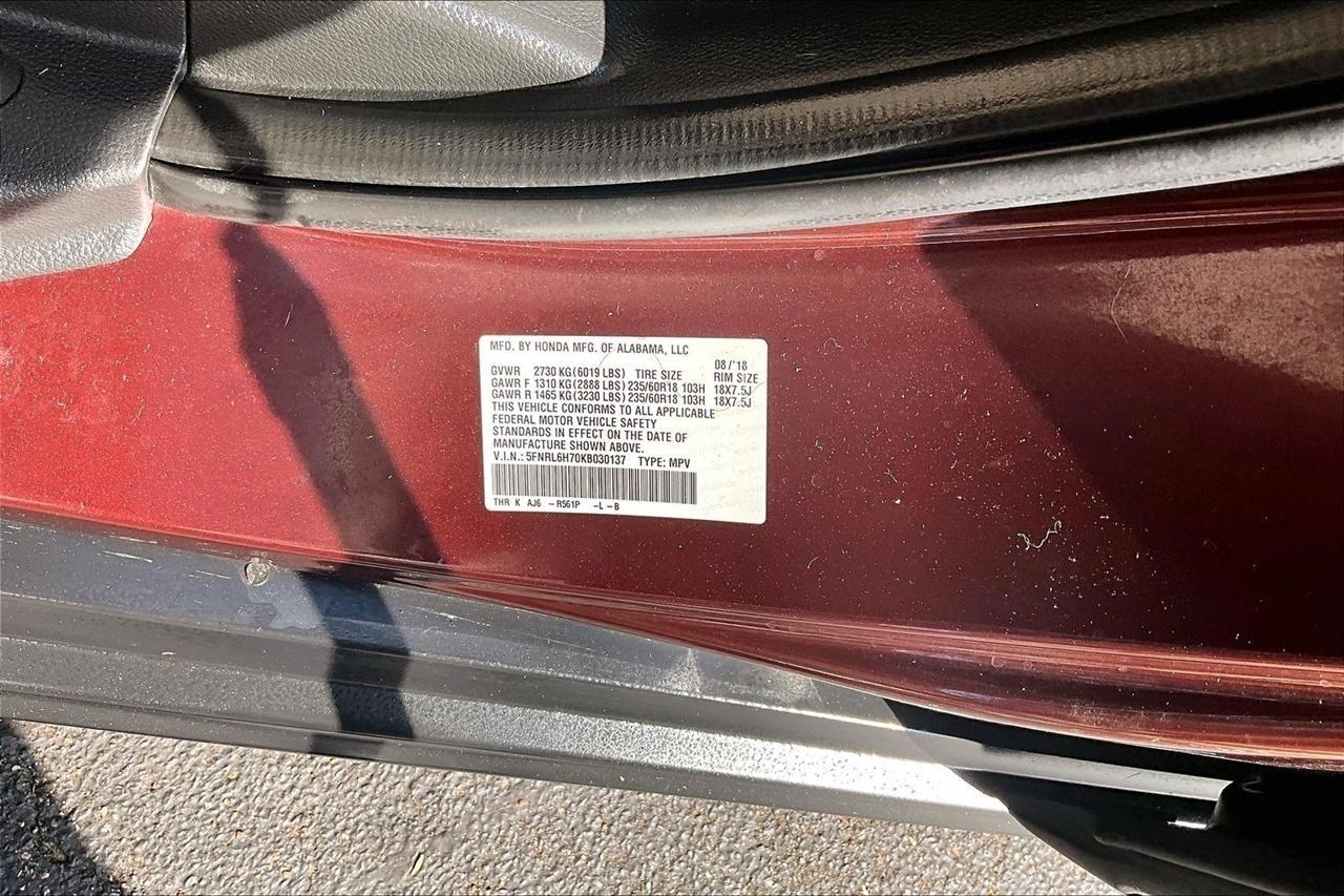 Honda Odyssey EX-L 2019