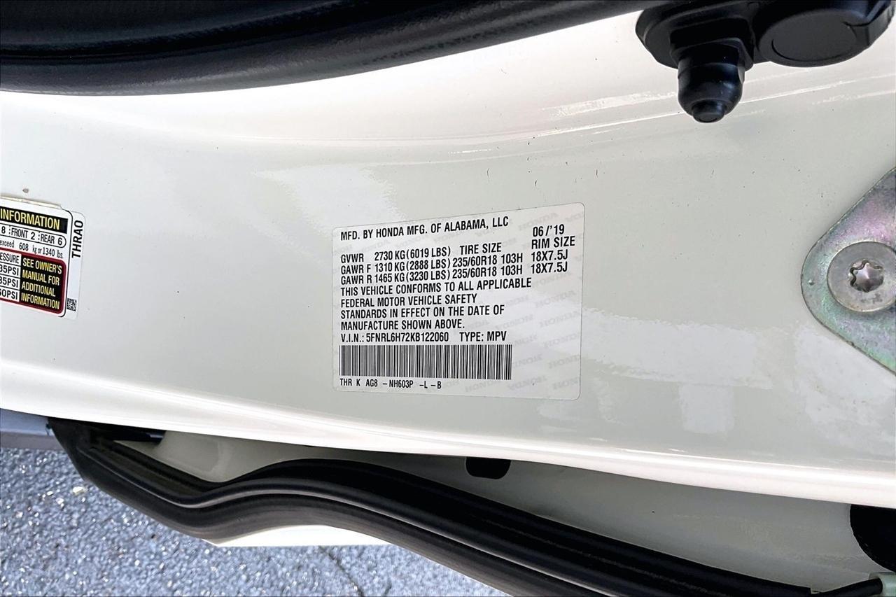 Honda Odyssey EX-L 2019