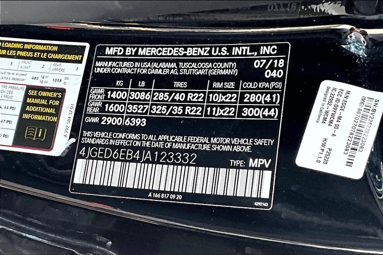 Mercedes-Benz GLE-Class GLE400 4MATIC 2018