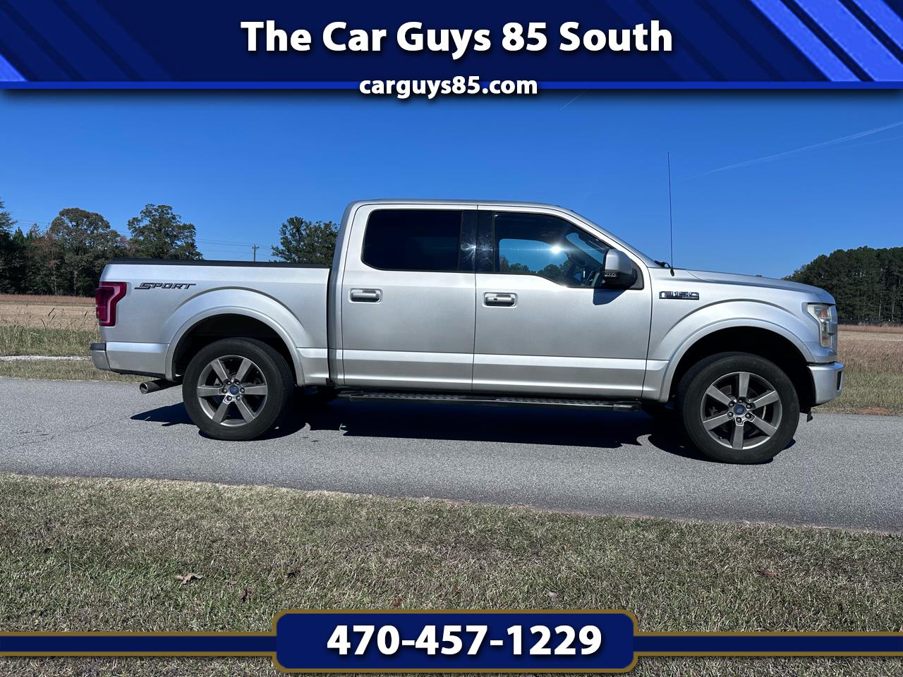 2015 Ford F-150 2WD Supercab 133" Lariat