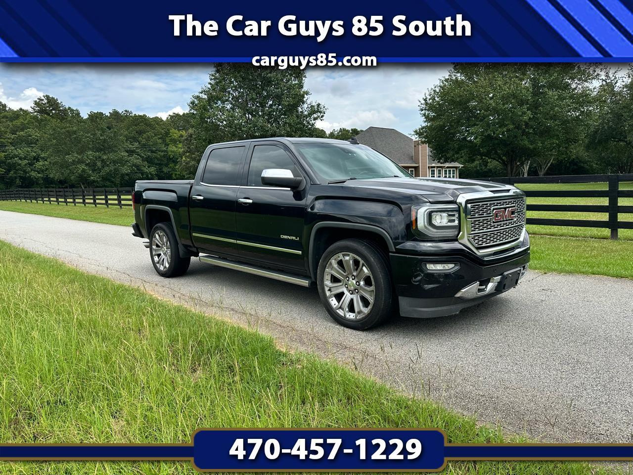 GMC Sierra 1500 4WD Crew Cab 143.5" Denali 2018