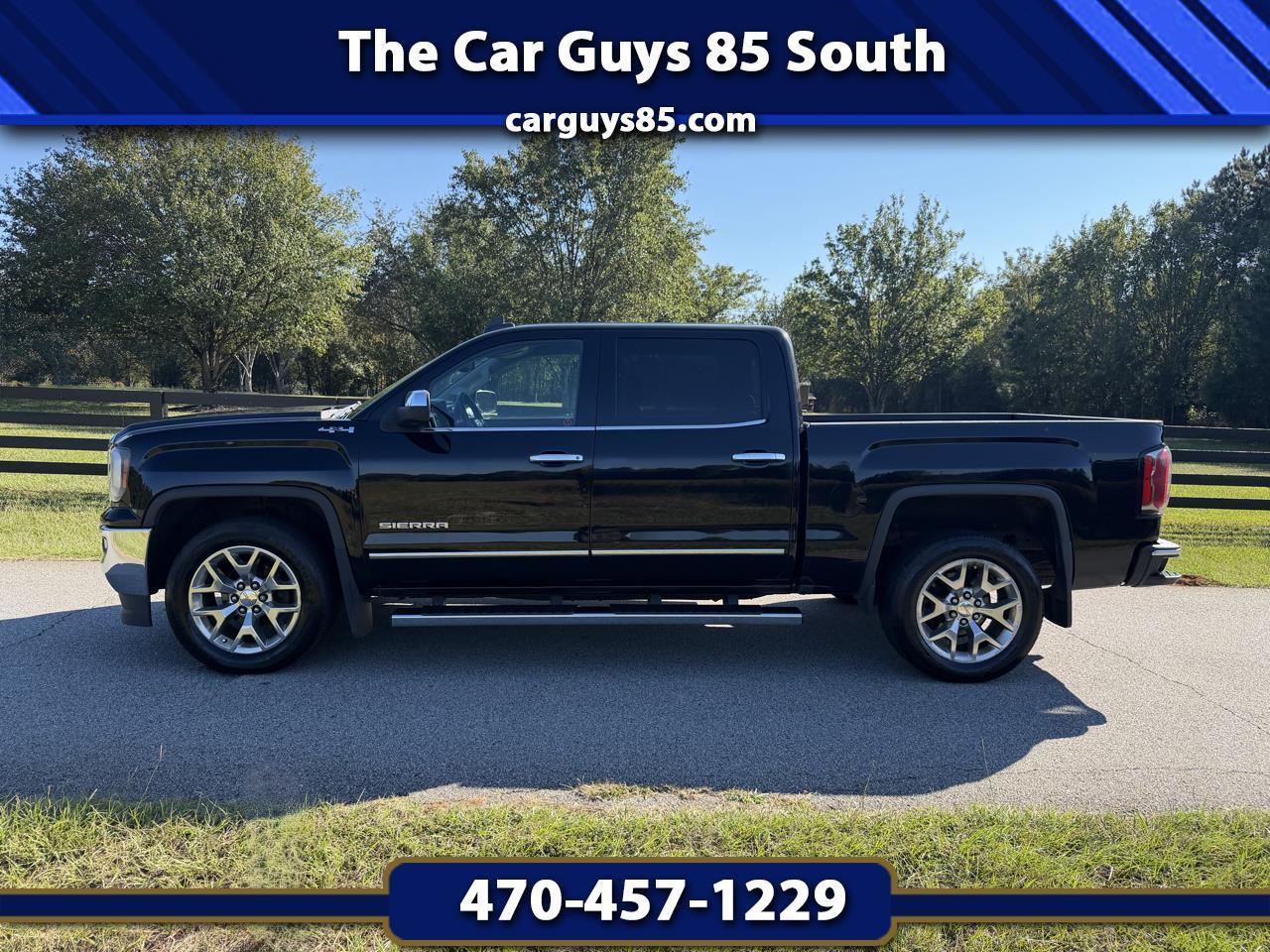 2016 GMC Sierra 1500 SLT Crew Cab Short Box 4WD