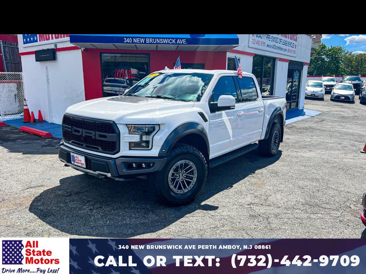 2019 Ford F-150 Raptor 4WD SuperCrew 5.5' Box