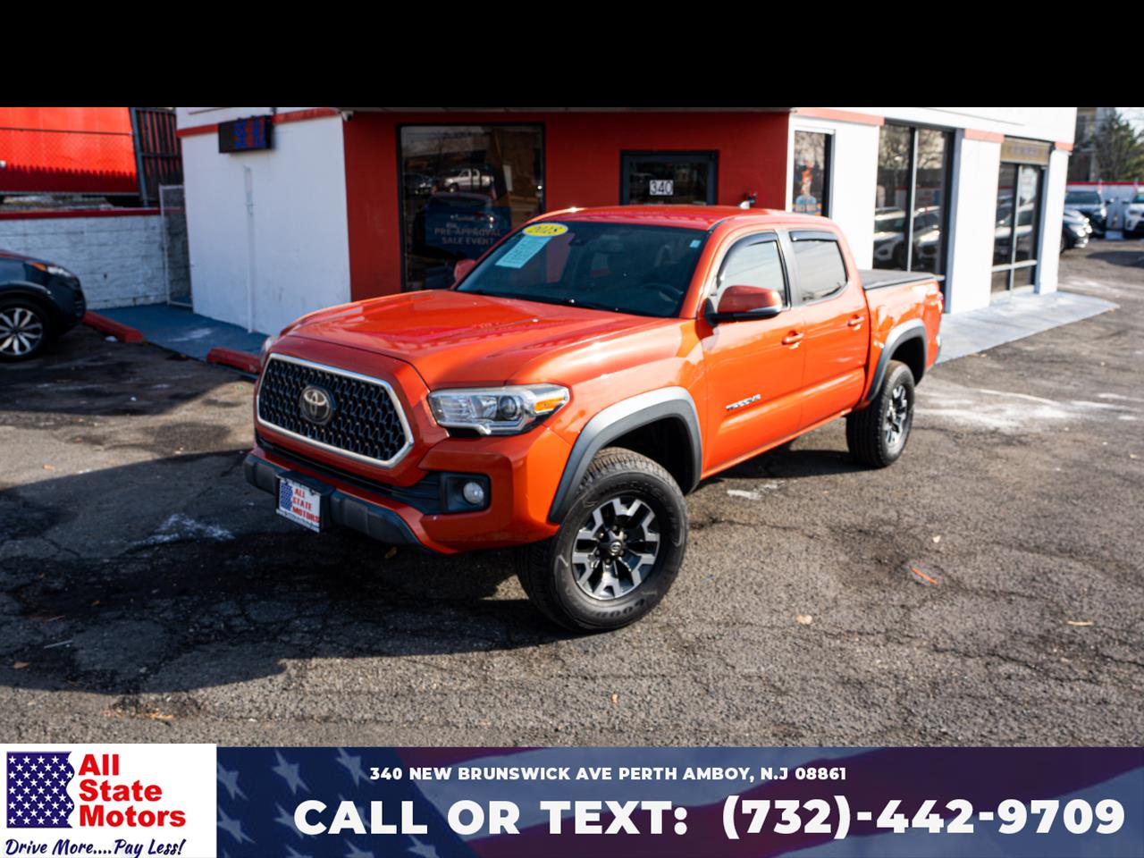 Toyota Tacoma TRD Off Road Double Cab 5' Bed V6 4x4 AT (Natl) 2018
