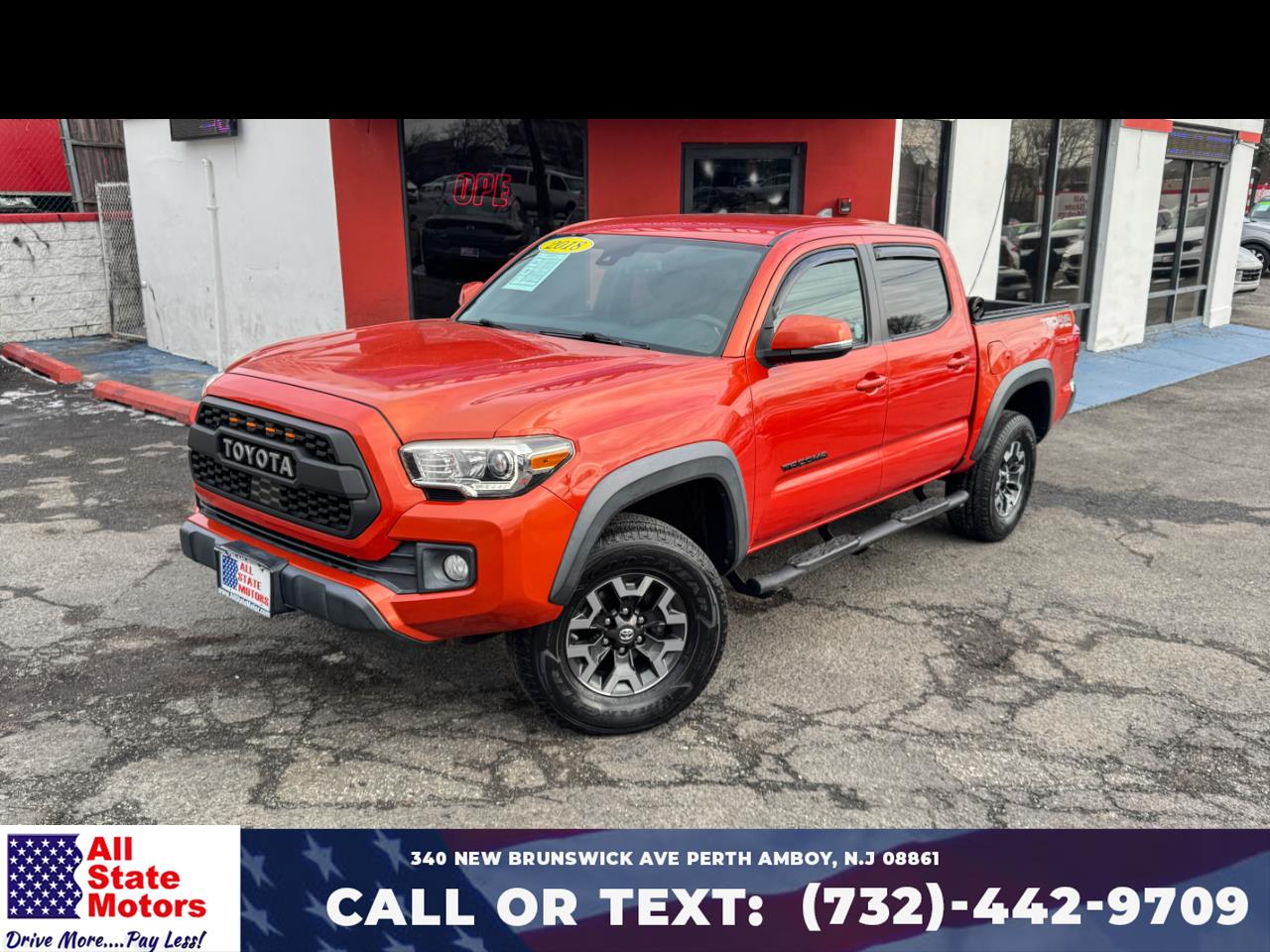 2018 Toyota Tacoma TRD Off Road Double Cab 5' Bed V6 4x4 AT (Natl)