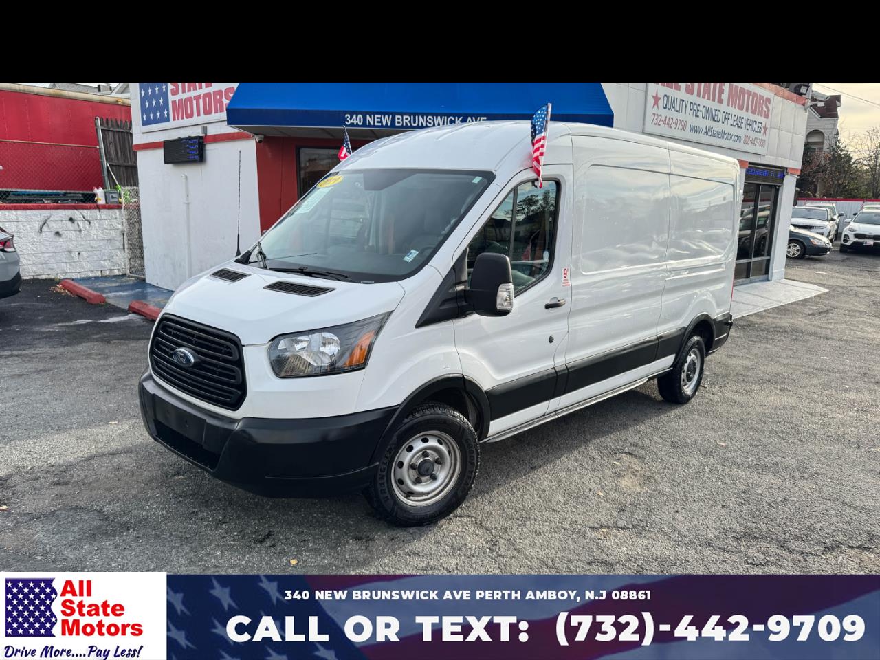 2019 Ford Transit Van T-150 148" Med Rf 8600 GVWR Sliding RH Dr