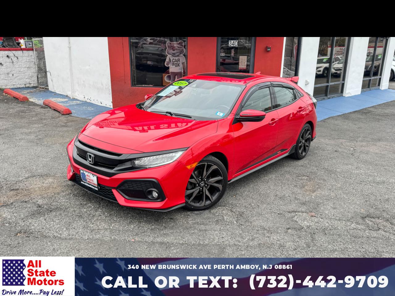 2017 Honda Civic Hatchback Sport Touring CVT