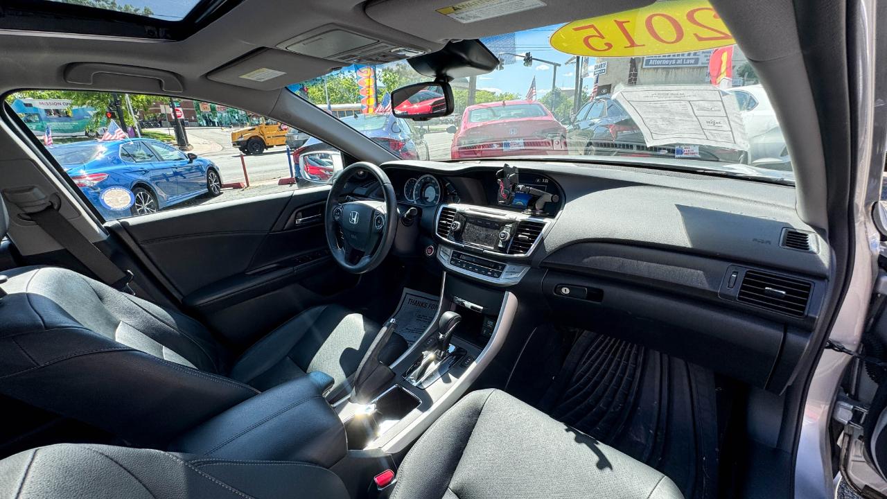 Honda Accord Sedan 4dr I4 CVT EX-L 2015
