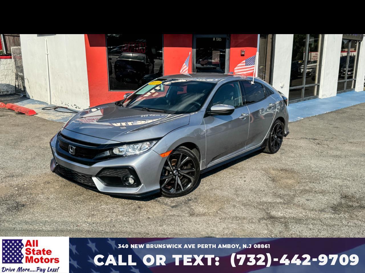 2019 Honda Civic Hatchback Sport CVT
