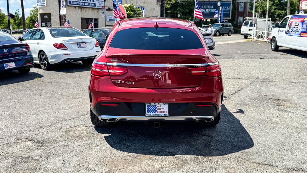 Mercedes-Benz GLE 4MATIC 4dr GLE 450 AMG Cpe 2016