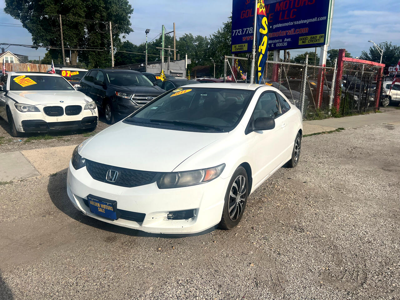 2011 Civic Si White