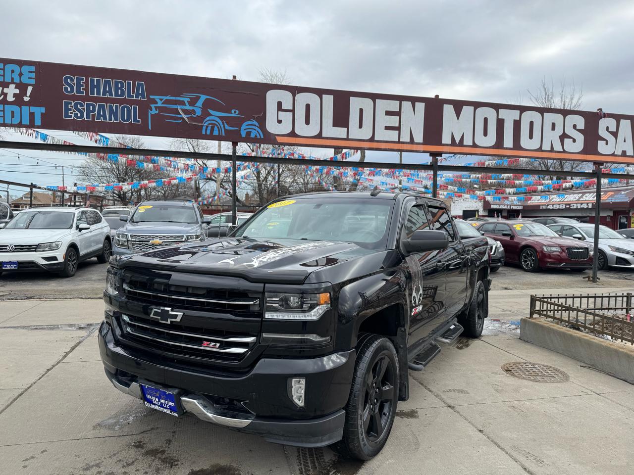 Chevrolet Silverado 1500 LTZ Crew Cab 4WD 2017
