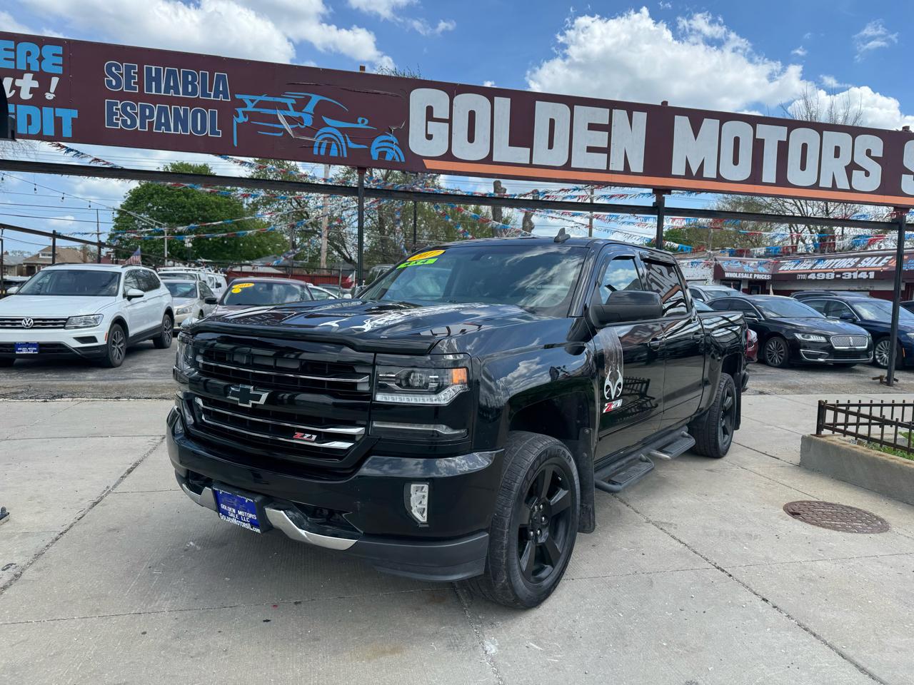 Chevrolet Silverado 1500 LTZ Crew Cab 4WD 2017