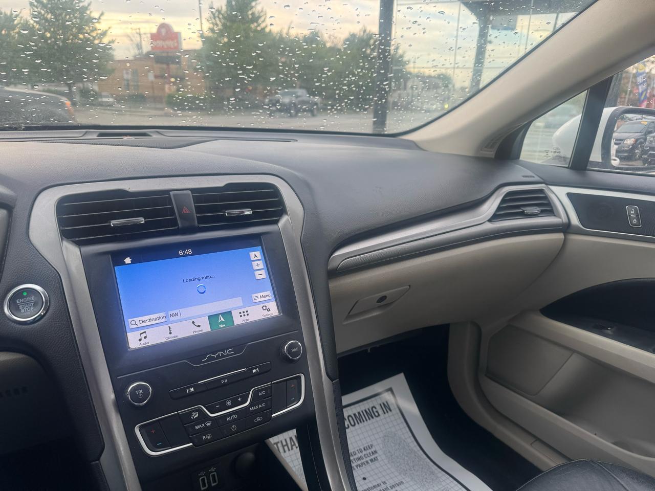 Ford Fusion Hybrid SE 2019