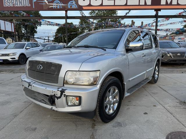 Silver 2006 INFINITI QX56 SUV / Crossover Four-Wheel Drive Automatic