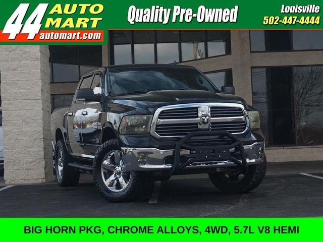 Black 2018 RAM 1500 Pickup Truck Four-Wheel Drive 8-Speed Automatic