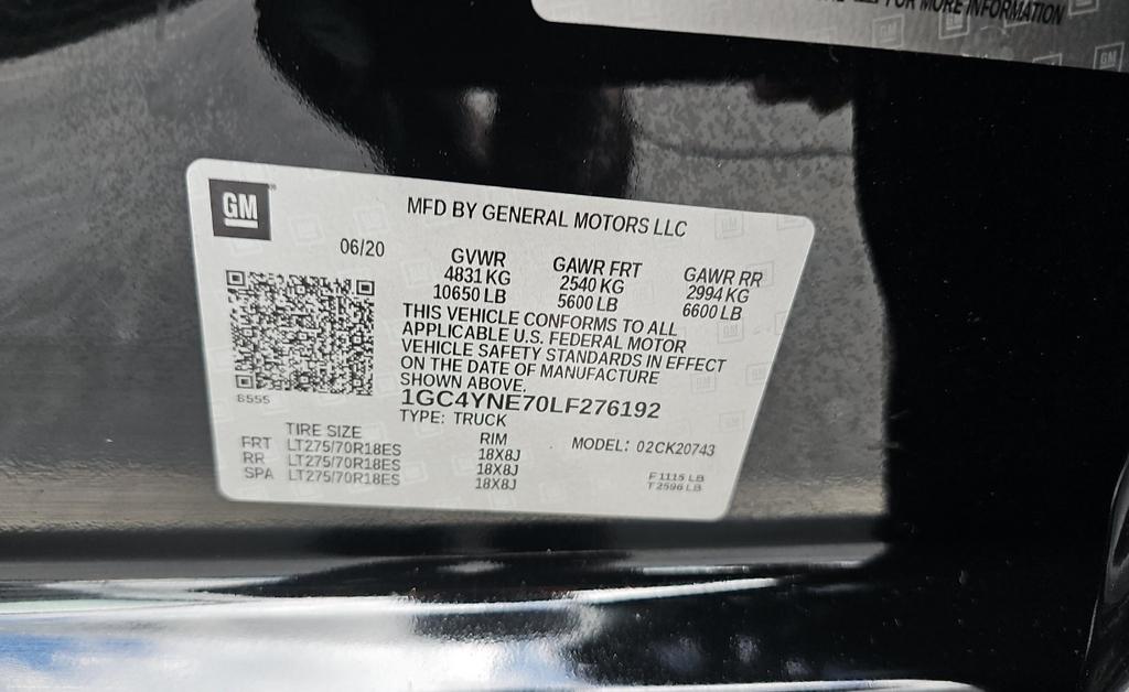 Chevrolet Silverado 2500HD  2020