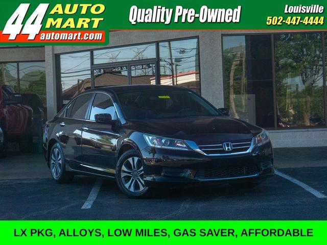 Crystal Black Pearl 2014 Honda Accord Sedan Front-Wheel Drive Continuously Variable Transmission