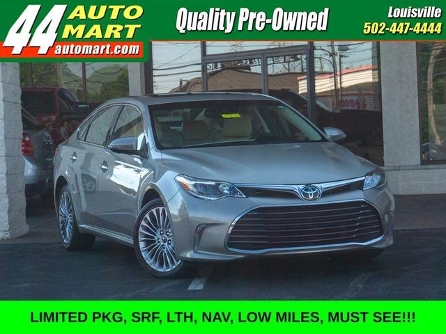 Brown (Beige) 2016 Toyota Avalon Sedan Front-Wheel Drive 6-Speed Automatic