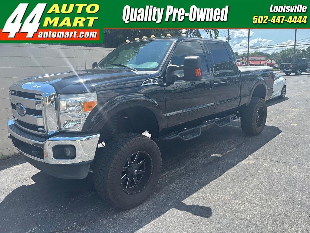 Black 2016 Ford F-250 Super Duty Pickup Truck Four-Wheel Drive 6-Speed Automatic