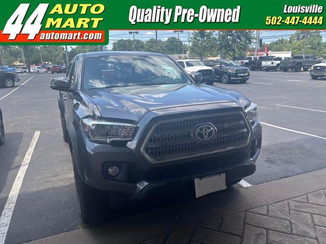 Gray 2017 Toyota Tacoma Pickup Truck Four-Wheel Drive 6-Speed Manual