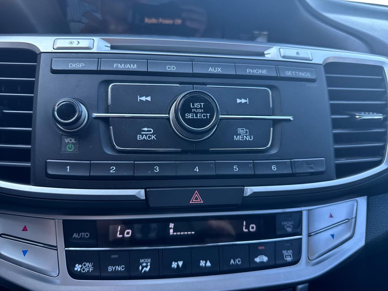 Honda Accord LX Sedan CVT 2015