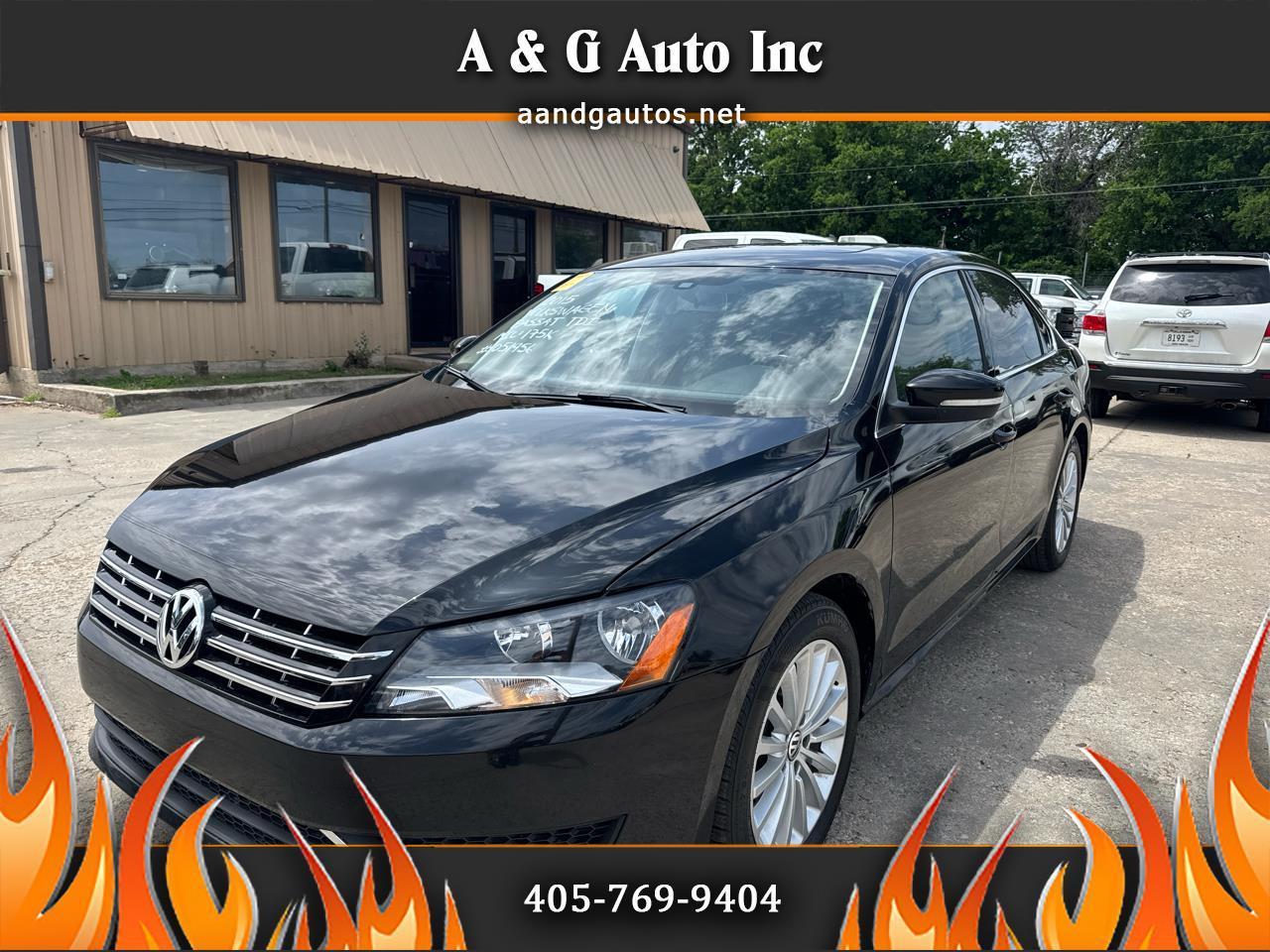 2015 Volkswagen Passat TDI SE 6A w/ Sunroof
