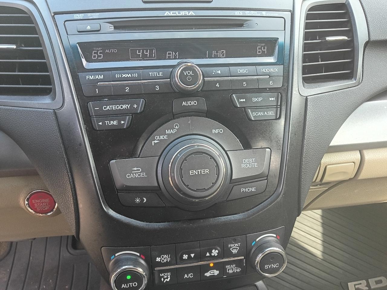 Acura RDX 6-Spd AT AWD w/ Technology Package 2014