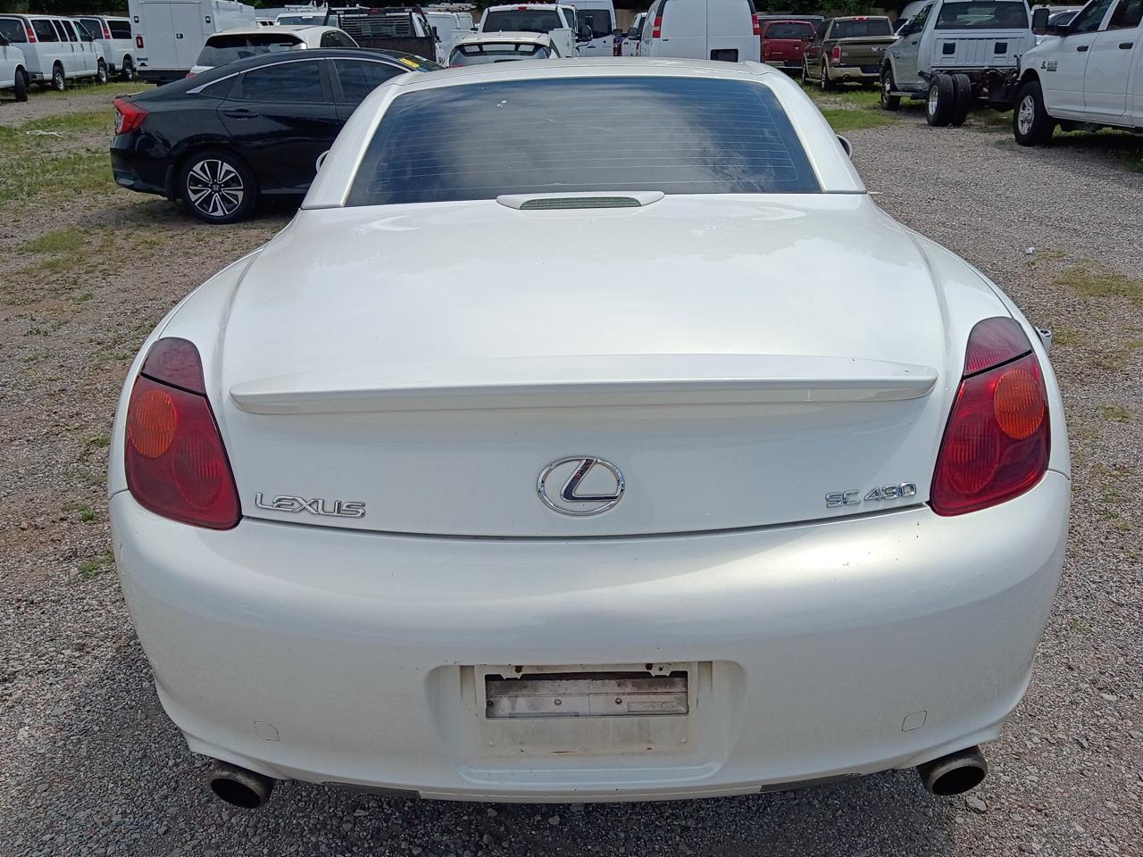 Lexus SC 430 Convertible 2003