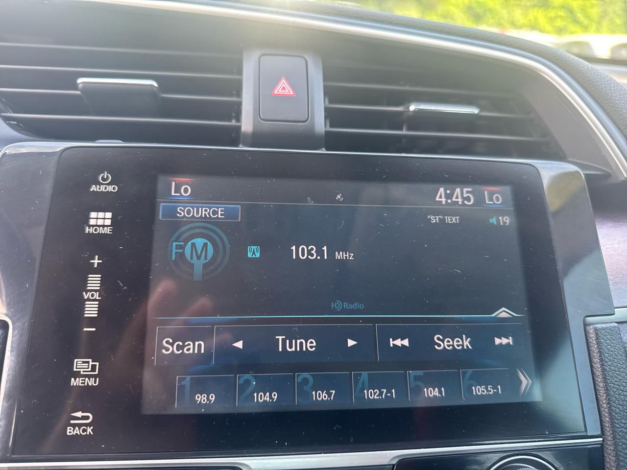 Honda Civic EX-TL Sedan CVT 2016