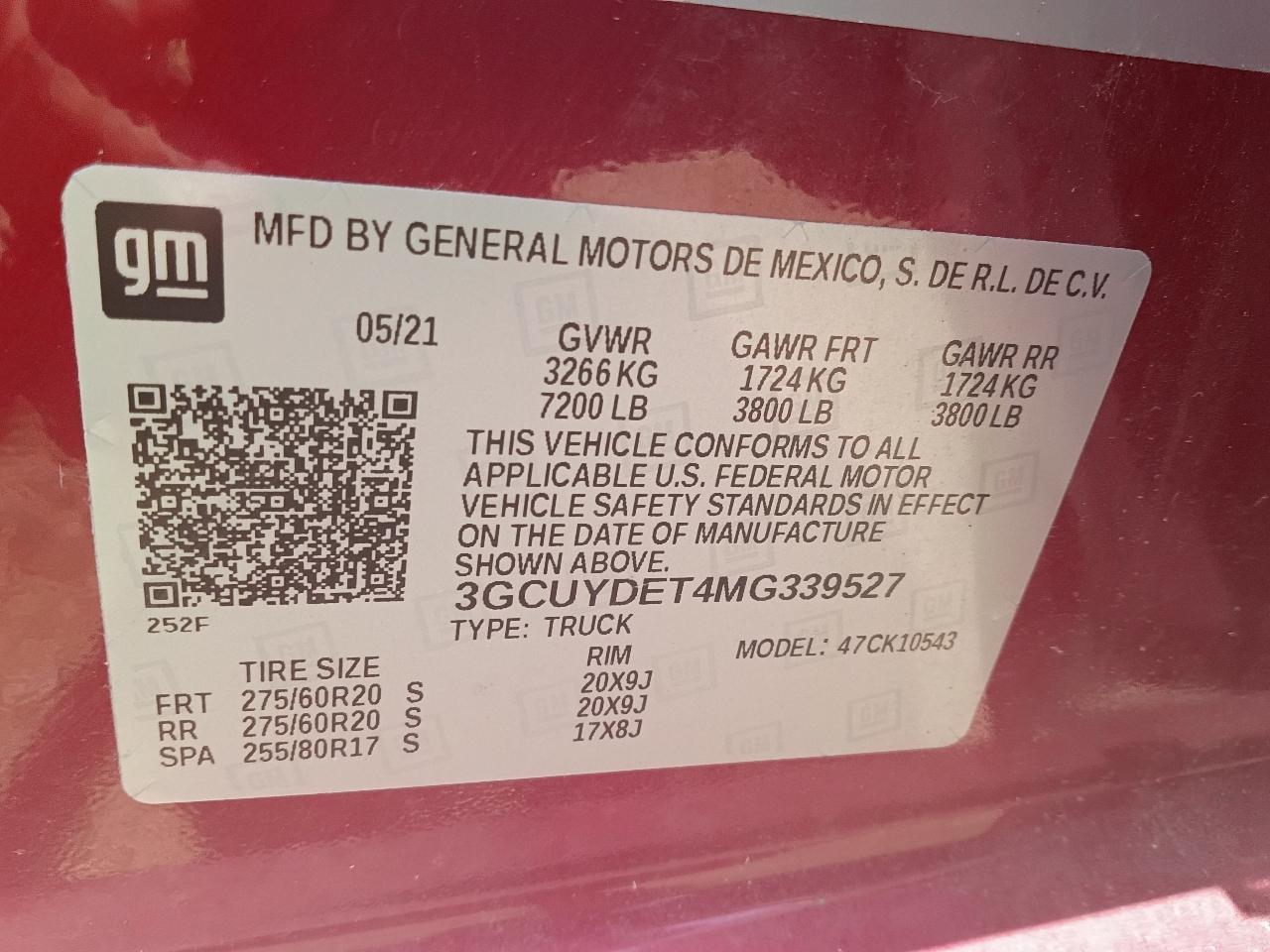 Chevrolet Silverado 1500  2021