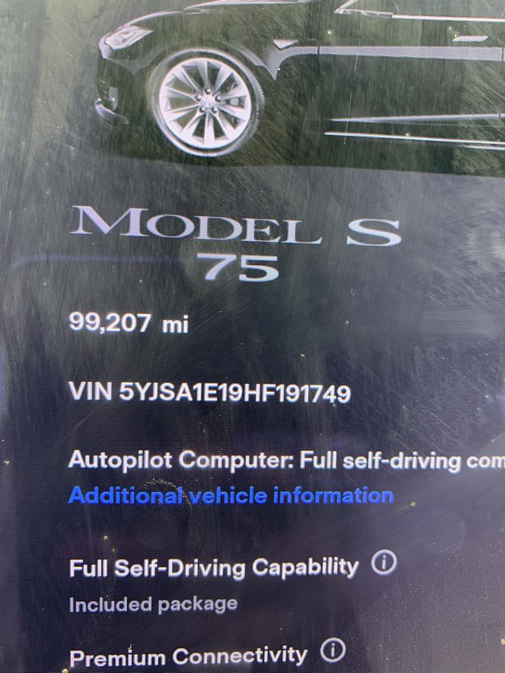 Tesla Model S 60 2017