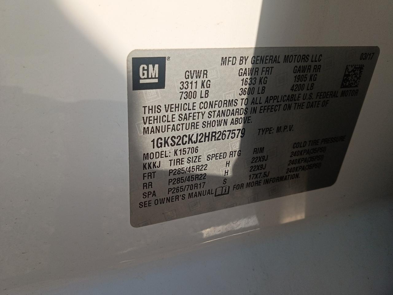 GMC Yukon Denali 4WD 2017