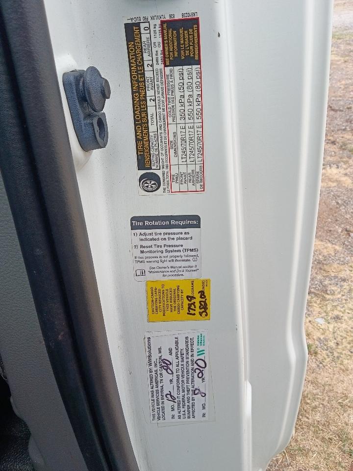 Nissan NV Cargo 1500 SV 2020