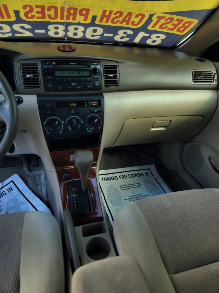 Toyota Corolla LE 4D Sedan 2007