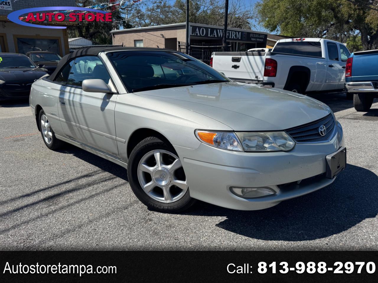 Toyota Camry Solara SLE Convertible 2003
