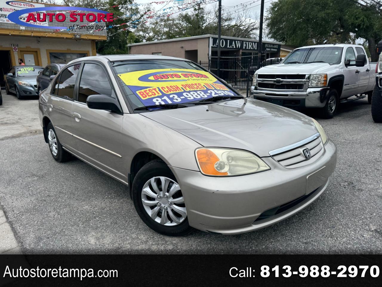 2002 Honda Civic LX sedan