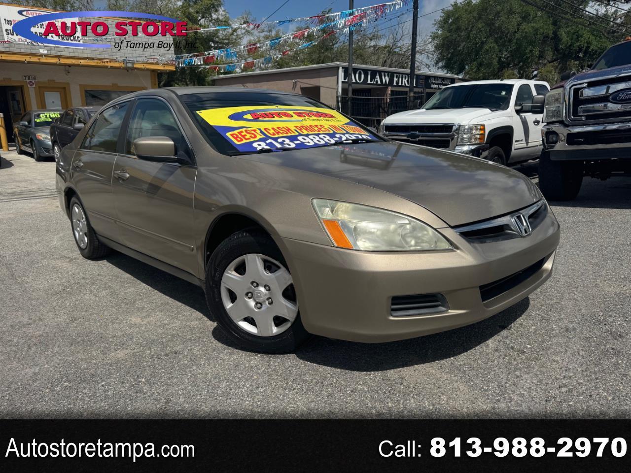 2007 Honda Accord LX sedan AT