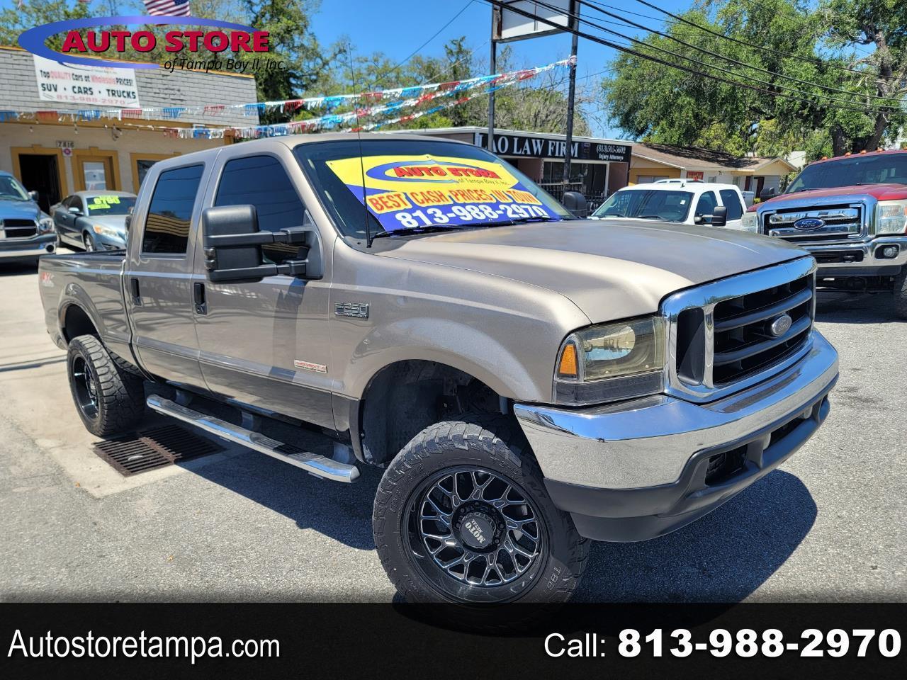 2003 Ford F-250 SD Lariat Crew Cab Long Bed 4WD