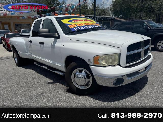 White 2003 Dodge RAM 3500 Pickup Truck Rear-Wheel Drive Automatic