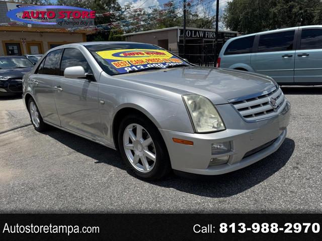 Silver 2006 Cadillac STS Sedan Rear-Wheel Drive Automatic