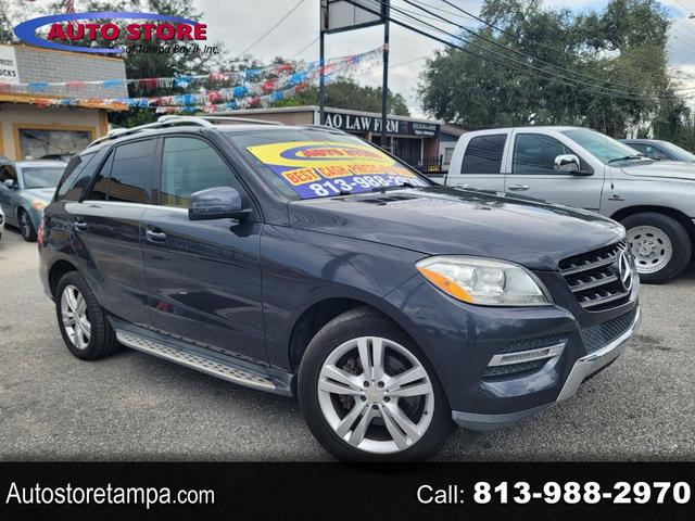 Dark Blue 2013 Mercedes-Benz M-Class SUV / Crossover Rear-Wheel Drive Automatic