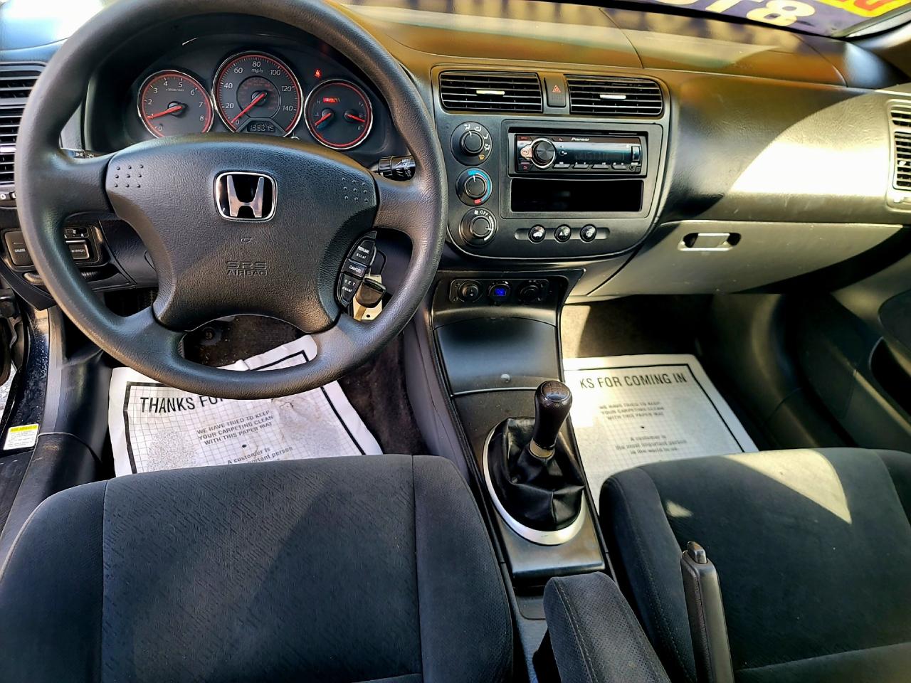 Honda Civic 2dr Cpe EX Manual 2003